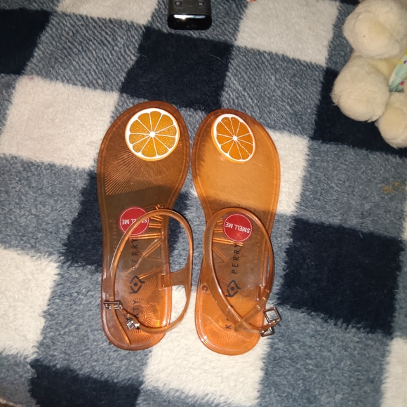 KATY PERRY The Geli Orange Slice Sandals - Picture 4 of 7